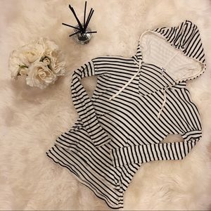 Splendid Striped Hoodie.